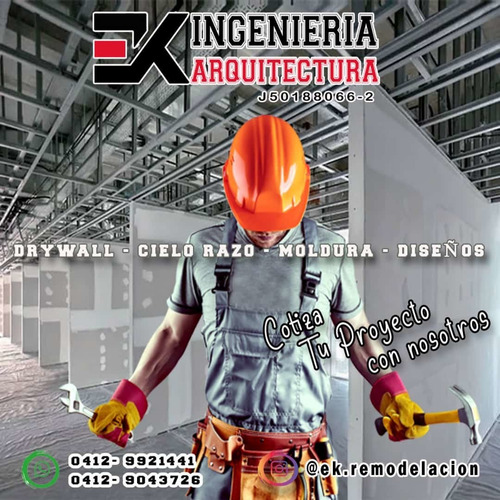 Imagen 1 de 9 de Remodelaciones, Servicios, Intalacion, Piso Técnico, Drywall