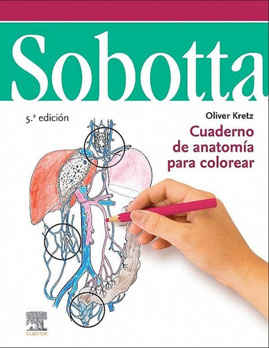 Libro Sobotta. Cuaderno De Anatomia Para Colorear