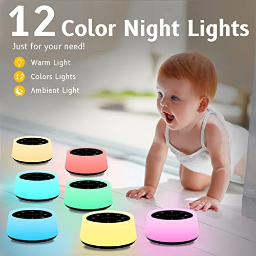 Colorsnoise Sound Machine Y White Noise Machine Con 30 Sonid