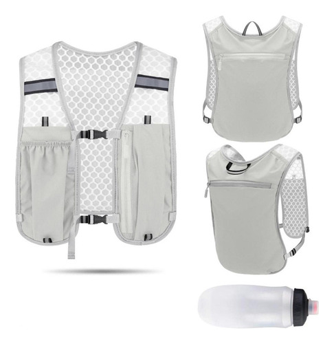 Chaleco De Hidratación Ligero For Hombres Packle Gris