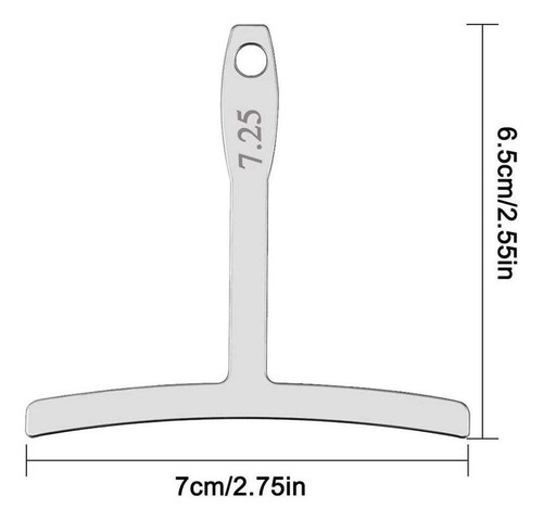 Medidor De Radio Inferior De La Guitarra Constructor De