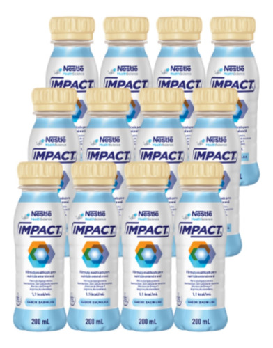 Impact 200 Ml Baunilha (kit C/12) - Nestlé