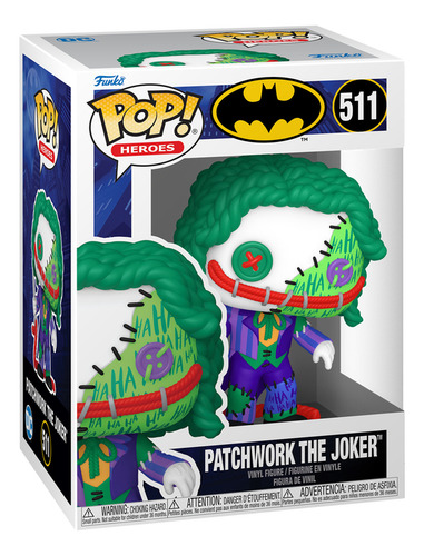 Joker De Dc Patchwork Por Funko Pop