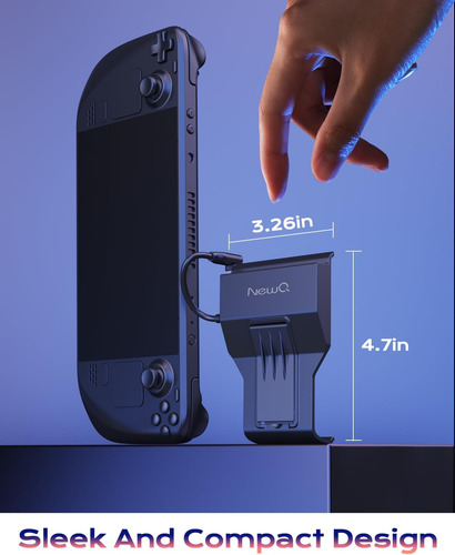 Newq Steam Deck Dock - Soporte Oled Con Hub Usb C, Hdmi 4...
