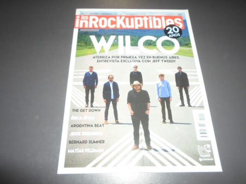 Inrockuptibles 217 Wilco Leonard Cohen New Order Estelares 