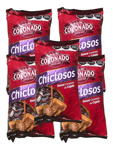 Chicloso Suave De Cajeta Coronado 5 Kg