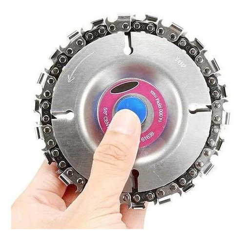 Disco De Sierra Con Cadena De Amoladora Angular