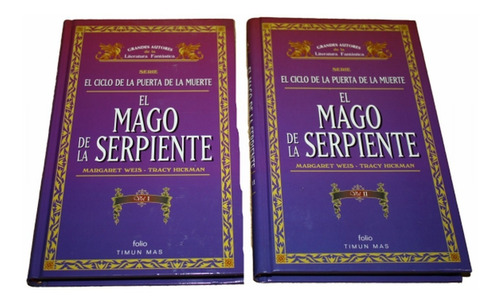 El Mago De La Serpiente 2 Tomos - M. Weis Y T. Hickman