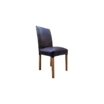Comprar Silla Vestida- Tapizada En Cuero- Estructura En Paraíso