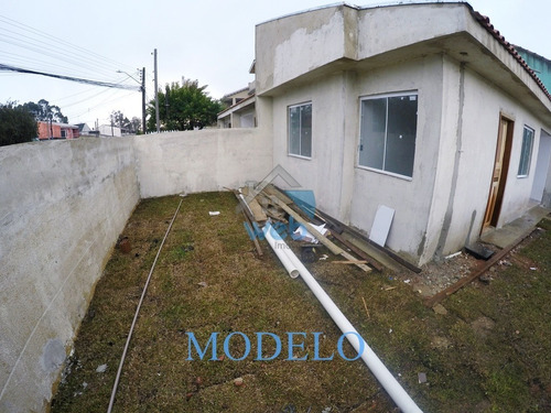 Imagem 3 de 11 de Ótima Casa De Esquina À Venda No Bairro Campo De Santana, Com Dois Quartos, Sala, Cozinha Americana, Banheiro Social E Excelente Espaço De Quintal. - Ca01599 - 69959376