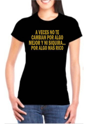 Poleras Estampadas Con Diseño Frase Karol G