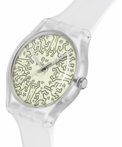 Reloj Swatch Unisex Biocerámico Transparente The Archive