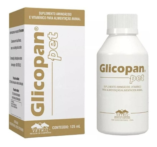 Glicopan Estimula Apetito Energético Antiestresante 125ml