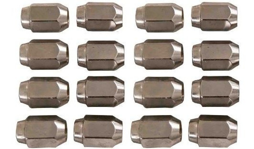 16 Pack Of Chrome Lug Nuts 1/2-20 Size Club Car & Ezgo Golf 