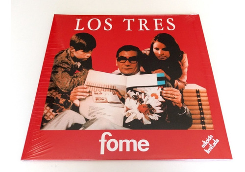 Vinilo Los Tres / Fome Gatefold / Nuevo Sellado