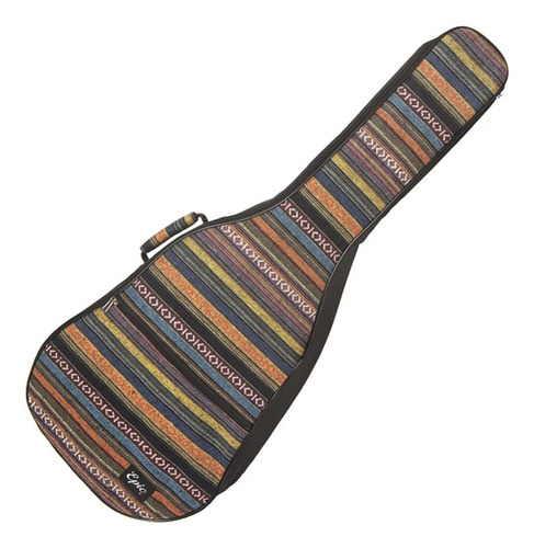 Funda De Guitarra 39p (100cms) Tela Multicolor Epic