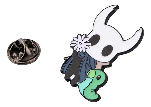 Broche Pin Hollow Knight Con Gusano V4 | Hollow Knight