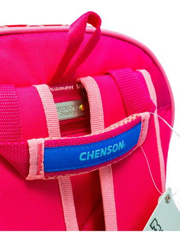 Mochila Para Niñas Chenson Original Happy Girl Para Primaria Rojo/rosa Princesa Peach Liso/estampado