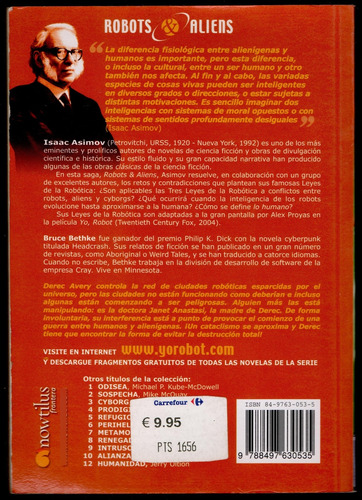Maverick; Robots & Aliens 11 Bruce Bethke, Isaac Asimov. (Usado)
