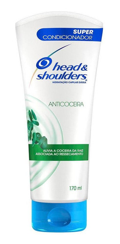 Super Condicionador Head & Shoulders Anticoceira 170ml.