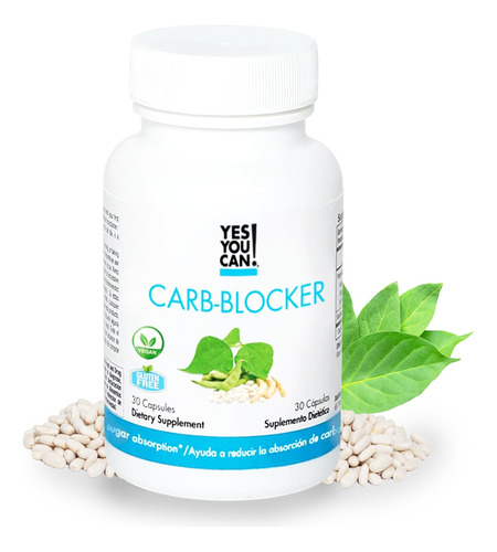 Yes You Can! Bloqueador De Carbohidratos, 30 Capsulas De Ref