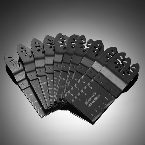 Carbono 10pcs Oscilante Multi Herramienta Sierra Wed High Kk