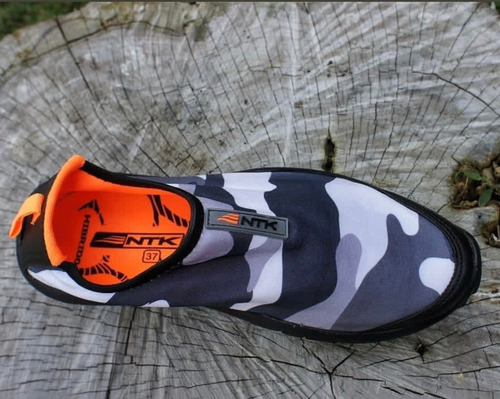 Zapatilla Neoprene Nautica Aire Libre Ntk Camuflada