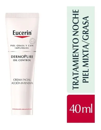 comprar Crema Intensiva Eucerin Dermopure Oil Control Noche X 40 Ml