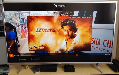 Imagem 1 de 4 de Smart Tv Philco Ptv55u21dswnc Led 4k 55 110v/220v
