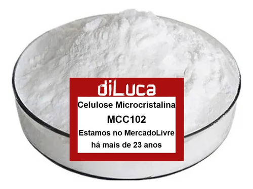 Celulose Microcristalina Usp Alta Qualidade Mcc-102 500gr