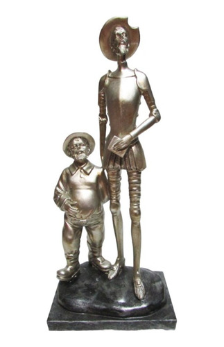 Don Quijote Y Sancho Panza Figura Decorativa - S62295