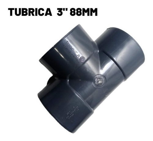 Tee 3 Pulgadas Agua Fria 150psi Tubrica