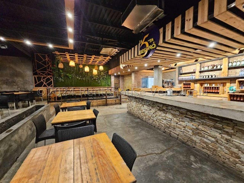 Fondo De Comercio Negocio Restaurante Bar En Venta En Las Delicias Con Terraza Mobiliario E Inventario Negociable Estef 25-619