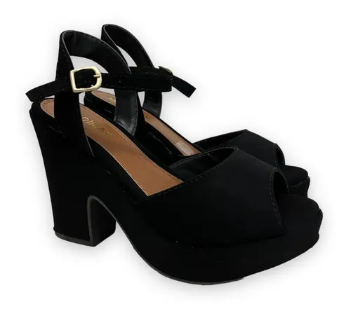 Sandalia hotsell plataforma confortavel