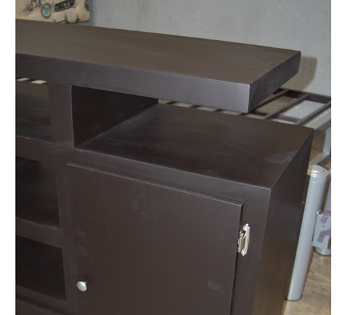 Centro De Entretenimiento Modelo Vesubio Chocolate Mueble De