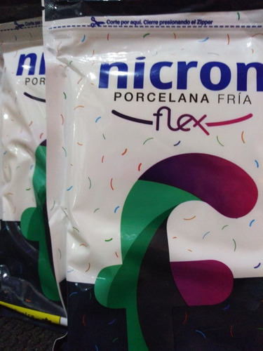 Imagen 1 de 2 de Porcelana Flexible. NicronPaquetes De Medio Kilo