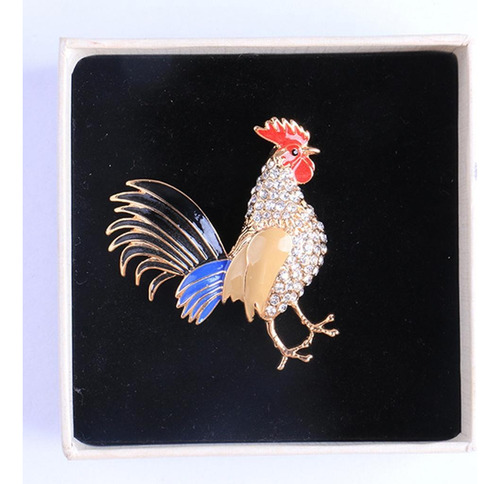 Pin De Broche De Animal De Gallo Para Tu Ropa, , Gorro, Etc