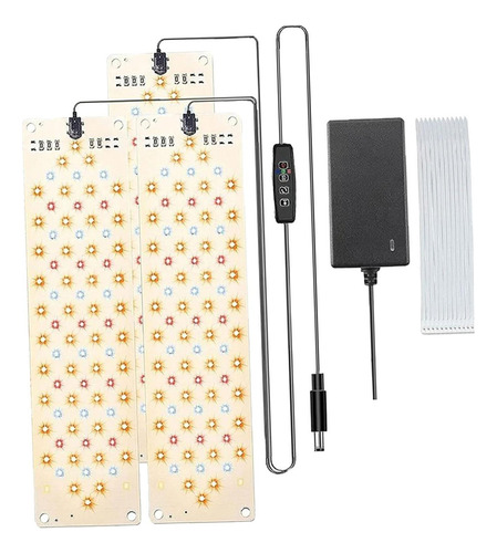 Lâmpada Led Para De, Regulável, Luz Fácil Com 3 Painéis.