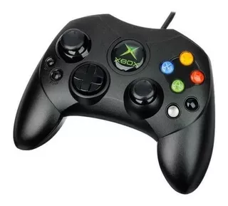 Control De Xbox 1 Clasico Solo Negro Nuevo