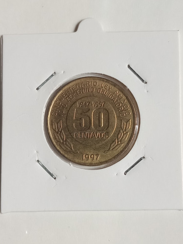 Argentina 1997. Moneda De 50 Centavos Eva Peron. Mb. Mira!! (Usado)