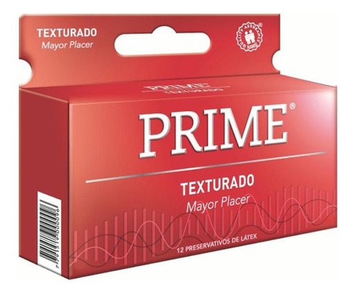 Preservativos Prime 12u - Texturado O Tachas