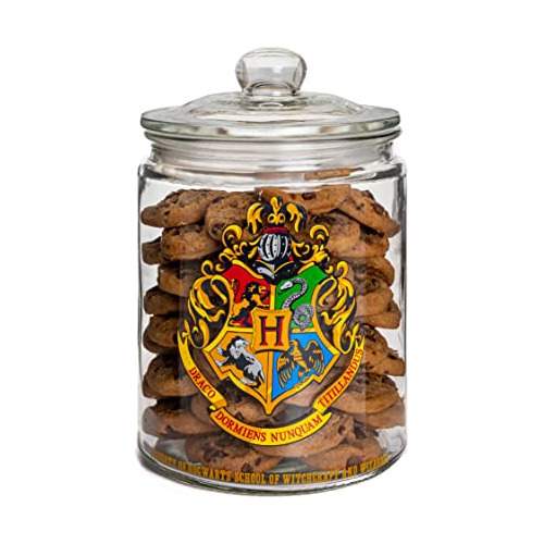 Harry Potter Hogwarts - Tarro De Cristal Galletas - Acc...