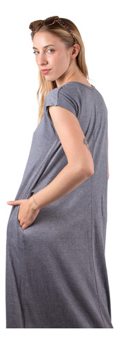 Maxi Vestidos Mujer Verano De Algodon Talle Grande Liviano