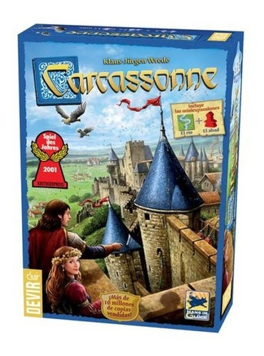 Imagen 1 de 3 de Carcassonne Juego De Mesa - Español