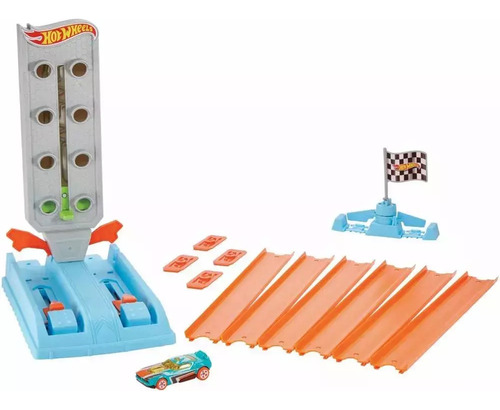 Pista Hot Wheels Champions Naranja