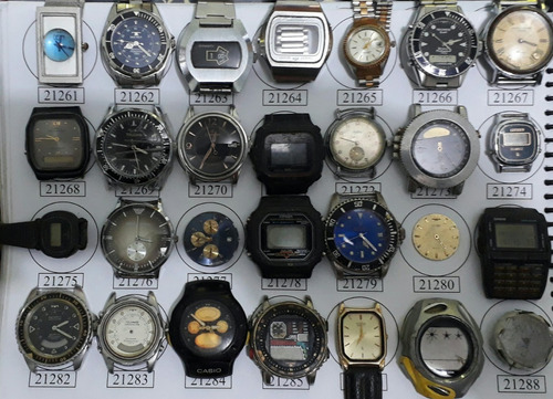 Lote 77 Sucatas Casio E Outros- Máquina Do Tempo