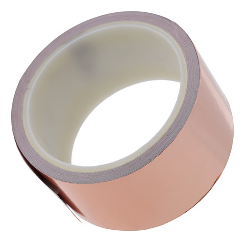 50mm * 10m Fita De Folha De Cobre Um Lado Emi Blindagem Únic