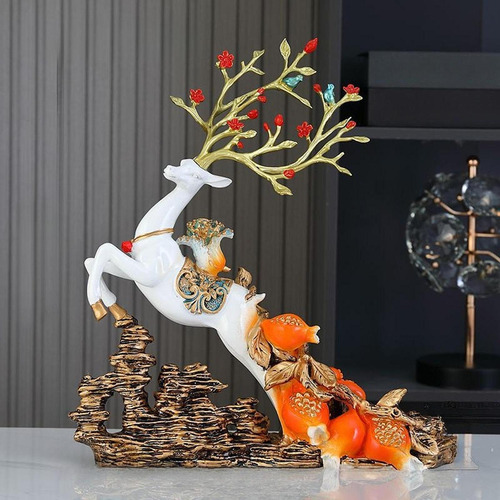 Elk Statua Prosperidad Escultura Botella De Vino Botella De