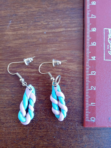 Aros Artesanales Regalo Reyes Únicos! Trenza