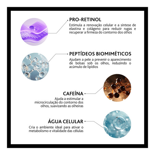 Esthederm intensive retinol eye lifting balm para área dos